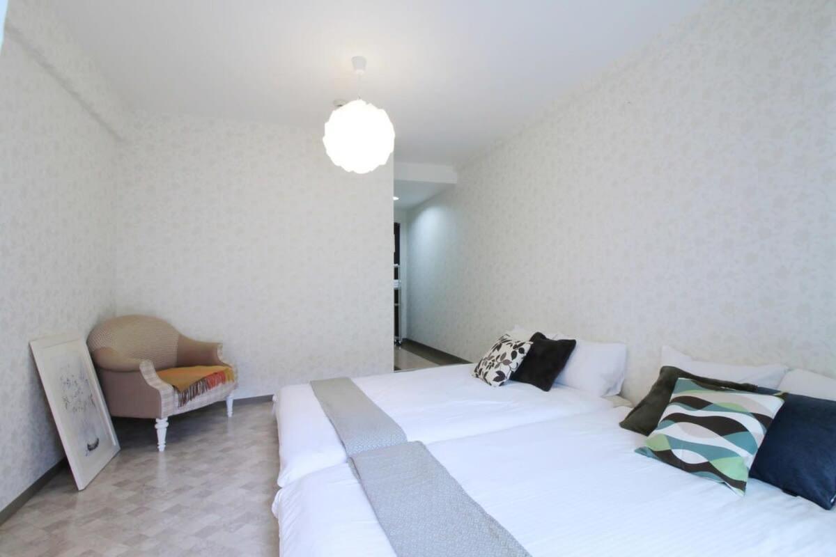 Bhotel La-Shante - 5 Mins Walk To The Peacepark & 2Br 10 Ppl #101 Hiroshima Exteriör bild