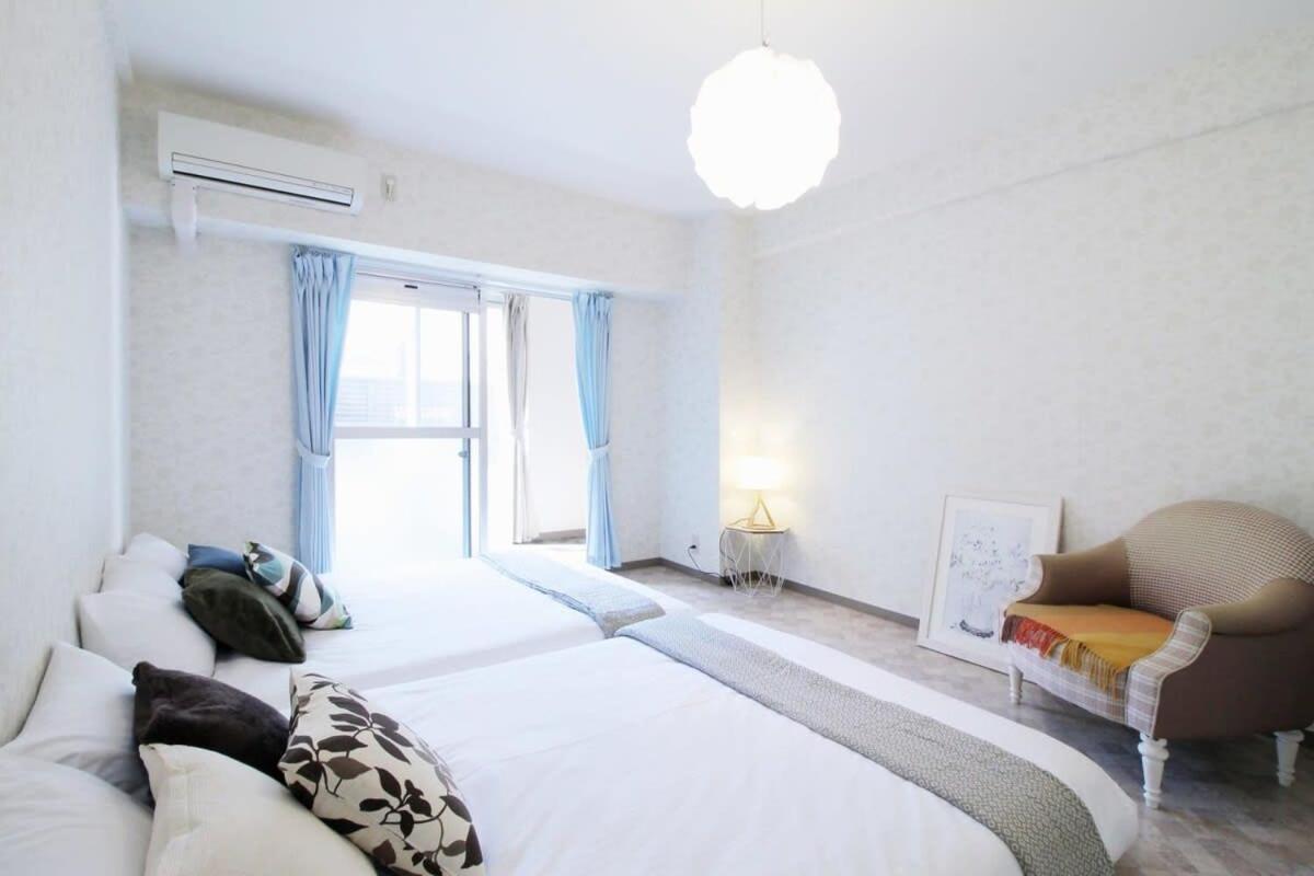 Bhotel La-Shante - 5 Mins Walk To The Peacepark & 2Br 10 Ppl #101 Hiroshima Exteriör bild