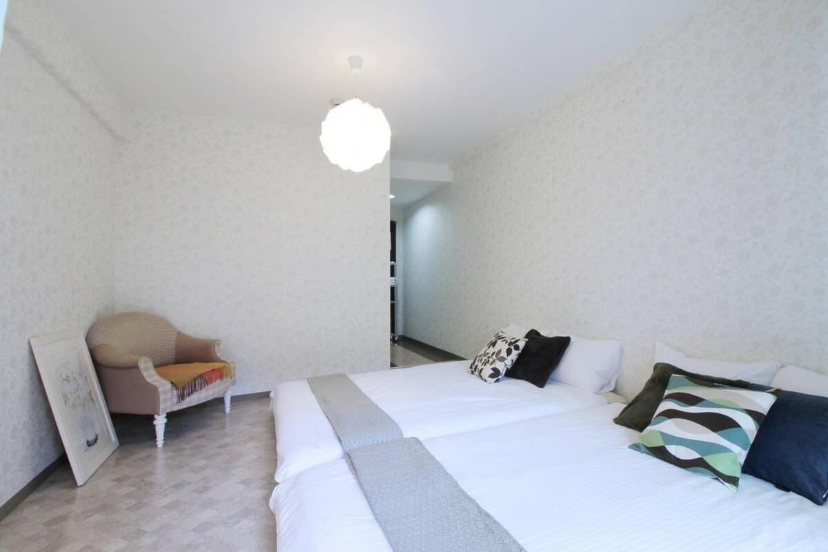 Bhotel La-Shante - 5 Mins Walk To The Peacepark & 2Br 10 Ppl #101 Hiroshima Exteriör bild